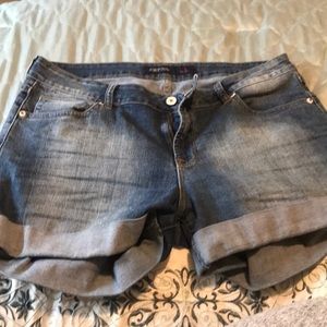Jean shorts
